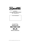Manitou 80 100 120 ELX Repair Manual 547326-FR- 2001