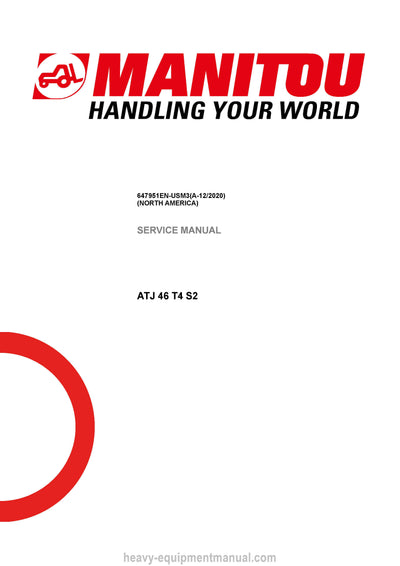 2020 Manitou ATJ 46 T4 S2 Service Manual (647951EN-USM3) PDF
