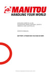 Manitou BATTERY LITHIUM HIGH VOLTAGE 65 KWH Service Manual 649434EN-USM1234