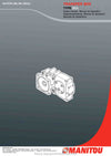 Manitou BOITE DE TRANSFERT TYPE 311 Repair Manual 647378 2011