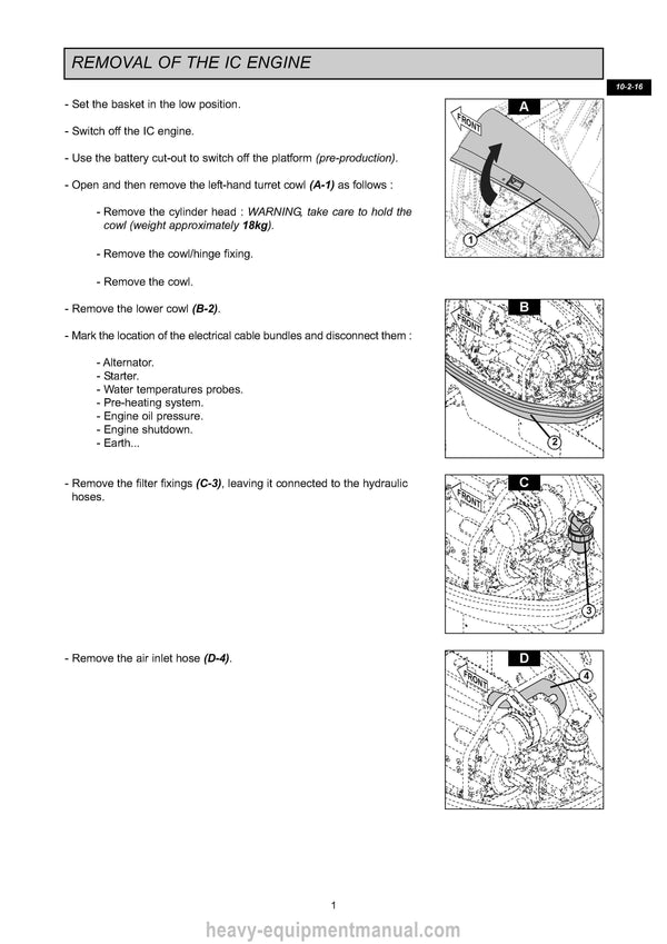 Manitou 160 ATJ 180 ATJ Service Repair Manual (547371EN) PDF