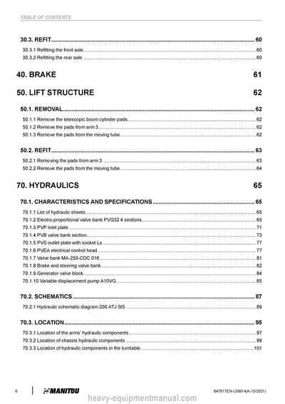 2021 Manitou 200 ATJ ST5 S1 200 ATJ RC ST5 S1 Service Manual (647817EN-USM14) PDF