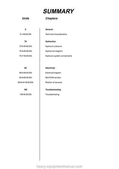 Manitou 65 EX75 EX Repair Manual 547322-EN 2001