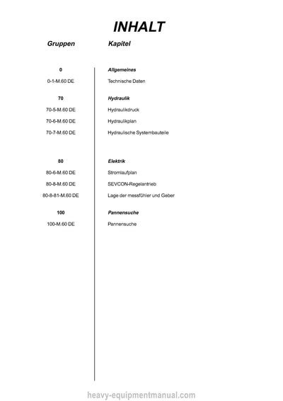 Manitou 65 EX 75 EX Repair Manual 547322DE 2001