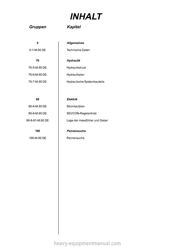 Manitou 65 EX 75 EX Repair Manual 547322DE 2001