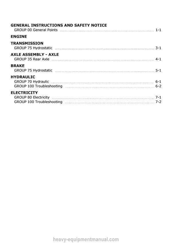 Manitou 81 XE Service Repair Manual 547368EN PDF