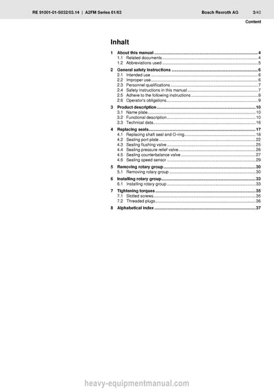 2018 Manitou D1803 CR TIE4B Repair Manual (647256EN) PDF