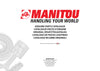 Manitou MHT-X 790 Parts Manual - PDF Download