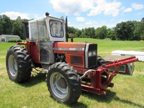 Massey Ferguson MF 393 Tractor Parts Manual