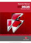 Massey Ferguson MF 9635 Windrower Tractor Operator Manual