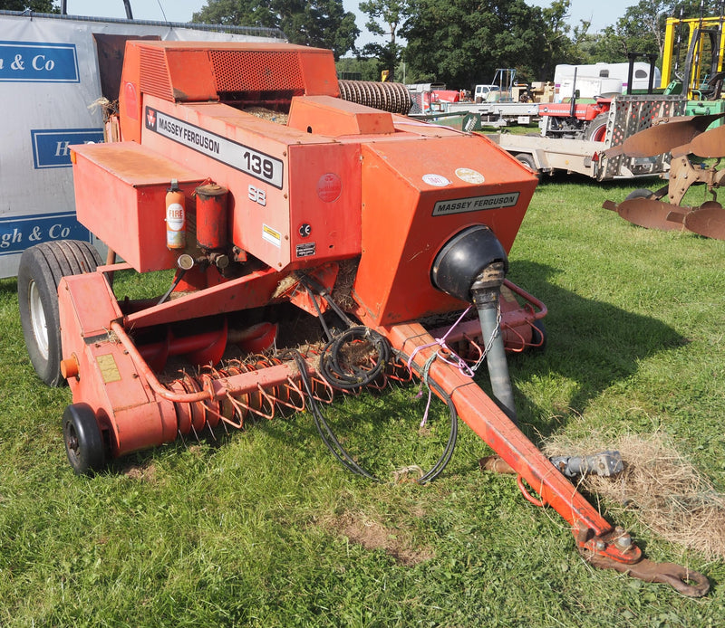 Massey Ferguson 139SB Rectangular Baler Parts Manual - Download PDF