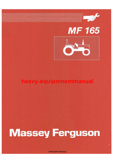 Massey Ferguson 150 165 175 Series Tractor Workshop Service Repair Manual