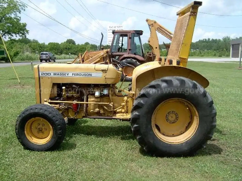 Massey Ferguson 20D Tractor Parts Manual - PDF Download