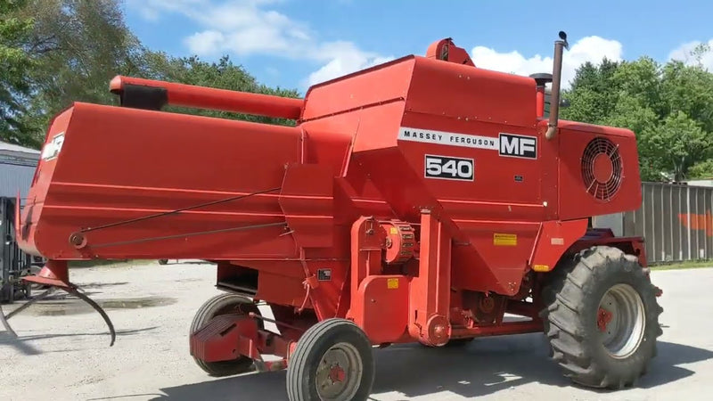 Massey Ferguson 540 Combine Parts Manual - Download PDF