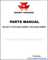 Massey Ferguson DM 357-P / AHS 00101-99999 / NVG 00101-99999 Parts Manual - Download PDF