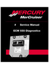Mercury MerCruiser PCM 555 Diagnostics Service Repair Manual