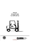 Clark NP NS300 (OH-437) Forklift Overhaul Manual - PDF Download