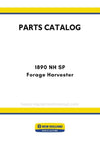 New Holland 1890 NH SP Forage Harvester Parts Manual