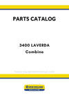 New Holland 3400 LAVERDA Combine Parts Manual