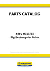 New Holland 4880 Hesston Big Rectangular Baler Parts Manual- BELGIUM