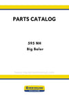 New Holland 595 NH Big Baler Parts Manual
