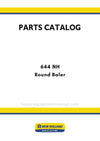 New Holland 644 NH Round Baler Parts Manual