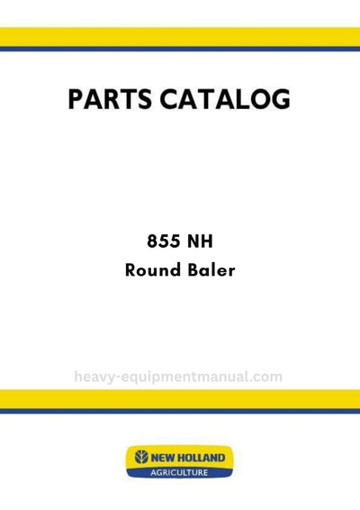New Holland 855 NH Round Baler Parts Manual