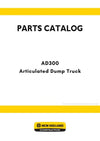 New Holland AD300 Articulated Dump Truck Parts Manual 