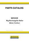 New Holland BB9050R Big Rectangular Baler Parts Manual (Rotor Cutter)