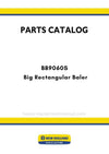 New Holland BB9060S Big Rectangular Baler Parts Manual