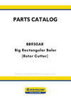 New Holland BB930AR Big Rectangular Baler Parts Manual (Rotor Cutter)