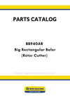 New Holland BB940AR Big Rectangular Baler Parts Manual (Rotor Cutter)