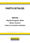 New Holland BB940R Big Rectangular Baler Parts Manual (Rotor Cutter) FROM S/N XXX238001 ONWARDS