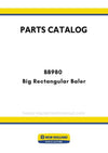 New Holland BB980 Big Rectangular Baler Parts Manual