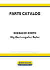 New Holland BIGBALER 330PC Big Rectangular Baler Parts Manual