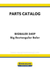 New Holland BIGBALER 340P Big Rectangular Baler Parts Manual