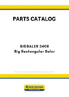 New Holland BIGBALER 340R Big Rectangular Baler Parts Manual (yellow)