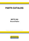 New Holland BR770 NH Round Baler Parts Manual