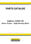 New Holland BigBaler 340RC-HD - Rotor Cutter - High Density Baler Parts Manual (yellow)