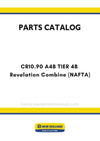 New Holland CR10.90 A4B TIER 4B Revelation Combine Parts Manual