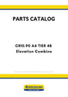 New Holland CR10.90 A4 TIER 4B Elevation Combine Parts Manual (NA)