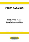 New Holland CR10.90 A5 Tier 5 Revelation Combine Parts Manual