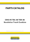 New Holland CR10.90 TRA 4B TIER 4B Revelation Track Combine Parts Manual - (NAFTA)