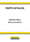 New Holland CR10.90 TRE2 Rotary Combine Parts Manual MY25