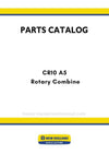 New Holland CR10 A5 Rotary Combine Parts Manual