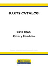 New Holland CR10 TRA5 Rotary Combine Parts Manual