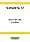 New Holland CR6.80 TIER 4B Combine Parts Manual