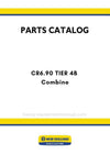 New Holland CR6.90 TIER 4B Combine Parts Manual - MY17 (NA)