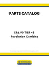 New Holland CR6.90 TIER 4B Revelation Combine Parts Manual - MY20 (NAFTA)