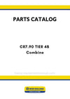 New Holland CR7.90 TIER 4B Combine Parts Manual